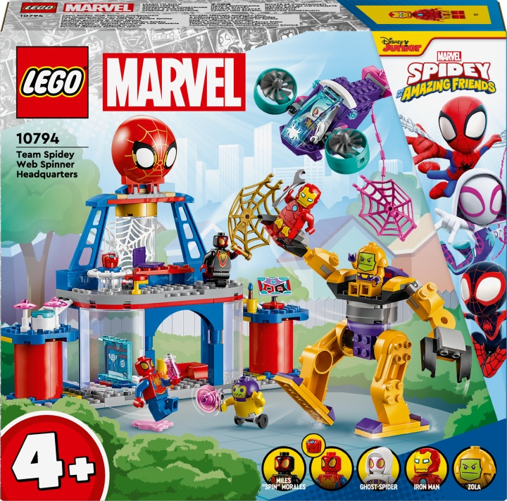 LEGO Super Heroes Marvel 10794 - Spidey-tiimin päämaja ryhmässä LELUT, TUOTTEET LAPSILLE JA VAUVOILLE / Leikkikalut, Askartelu &Pelit / Rakennuslelut / Lego @ TP E-commerce Nordic AB (C52231)