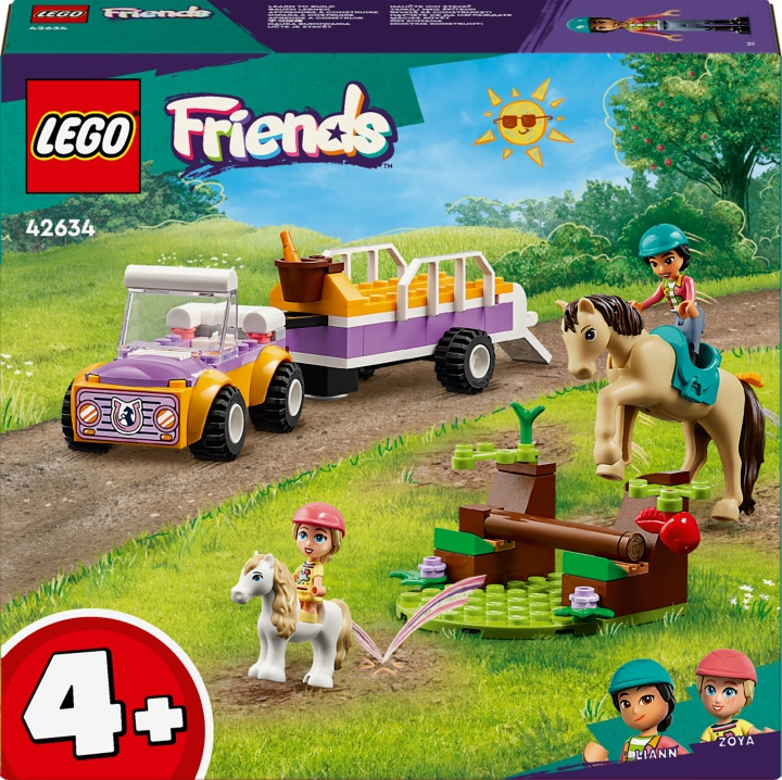 LEGO Friends 42634 - Hevos- ja ponitraileri ryhmässä LELUT, TUOTTEET LAPSILLE JA VAUVOILLE / Leikkikalut, Askartelu &Pelit / Rakennuslelut / Lego @ TP E-commerce Nordic AB (C52238)