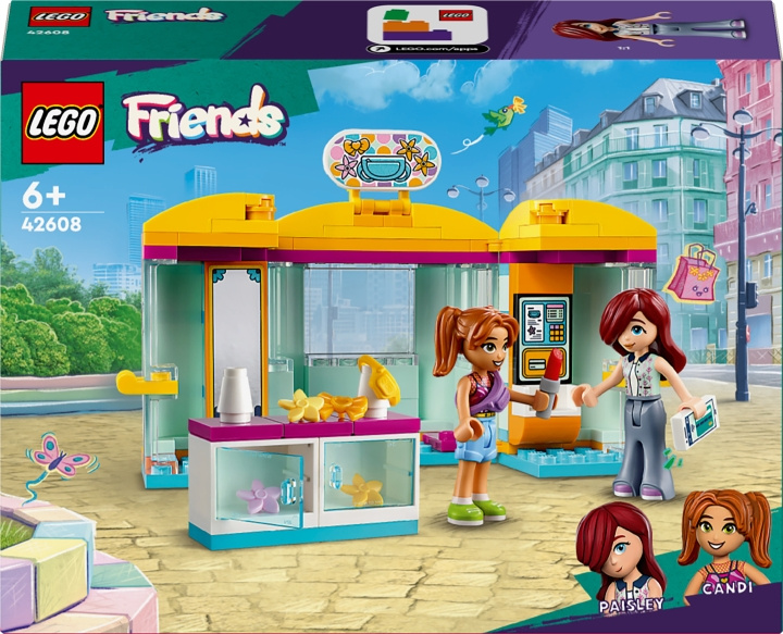 LEGO Friends 42608 - Pikkuruinen asustekauppa ryhmässä LELUT, TUOTTEET LAPSILLE JA VAUVOILLE / Leikkikalut, Askartelu &Pelit / Rakennuslelut / Lego @ TP E-commerce Nordic AB (C52239)