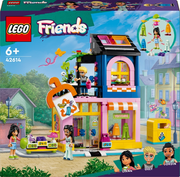 LEGO Friends 42614 - Vintagemuotiliike ryhmässä LELUT, TUOTTEET LAPSILLE JA VAUVOILLE / Leikkikalut, Askartelu &Pelit / Rakennuslelut / Lego @ TP E-commerce Nordic AB (C52242)