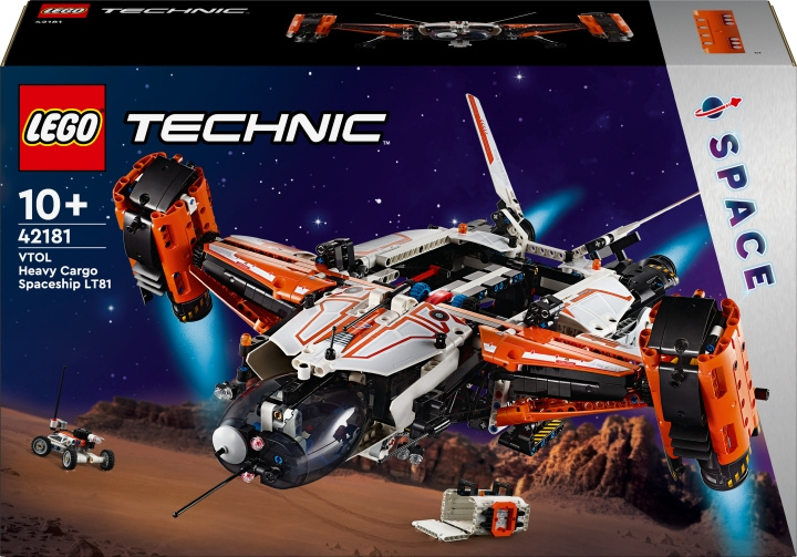 LEGO Technic 42181 - VTOL Raskaan kuorman avaruusalus LT81 ryhmässä LELUT, TUOTTEET LAPSILLE JA VAUVOILLE / Leikkikalut, Askartelu &Pelit / Rakennuslelut / Lego @ TP E-commerce Nordic AB (C52249)