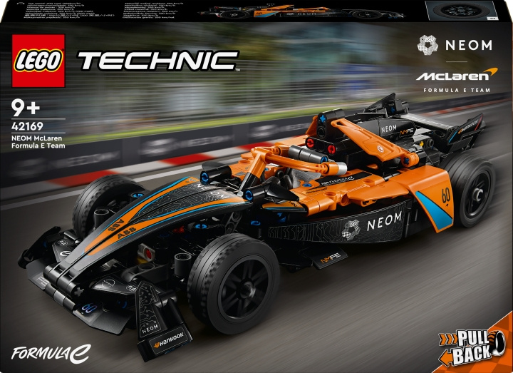LEGO Technic 42169 - NEOM McLaren Formula E Race Car ryhmässä LELUT, TUOTTEET LAPSILLE JA VAUVOILLE / Leikkikalut, Askartelu &Pelit / Rakennuslelut / Lego @ TP E-commerce Nordic AB (C52250)