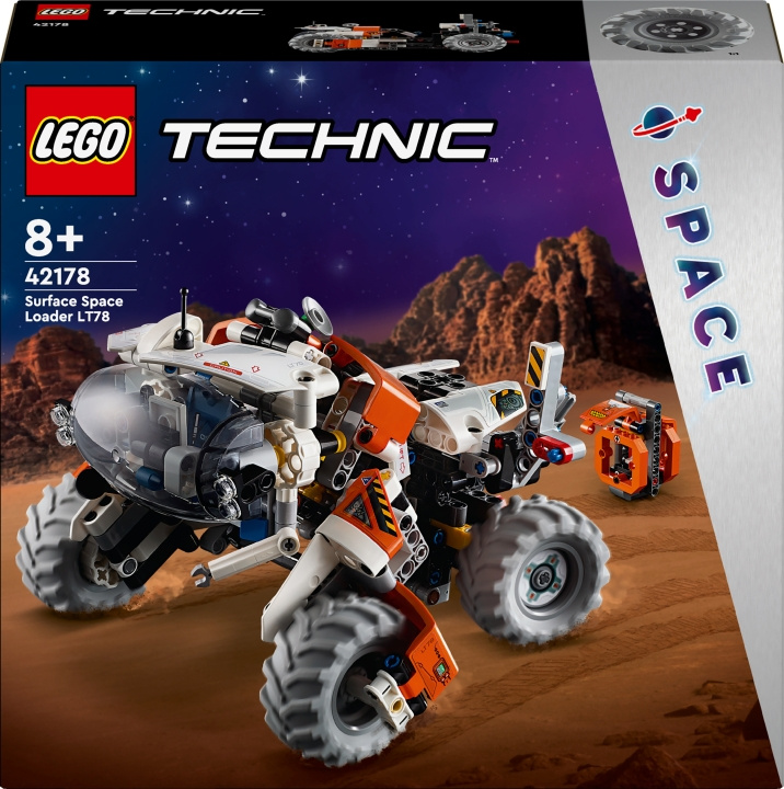 LEGO Technic 42178 - Avaruuskuormaaja LT78 ryhmässä LELUT, TUOTTEET LAPSILLE JA VAUVOILLE / Leikkikalut, Askartelu &Pelit / Rakennuslelut / Lego @ TP E-commerce Nordic AB (C52251)