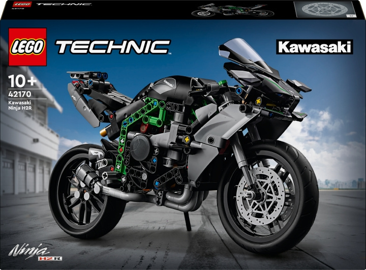 LEGO Technic 42170 - Kawasaki Ninja H2®R ryhmässä LELUT, TUOTTEET LAPSILLE JA VAUVOILLE / Leikkikalut, Askartelu &Pelit / Rakennuslelut / Lego @ TP E-commerce Nordic AB (C52253)