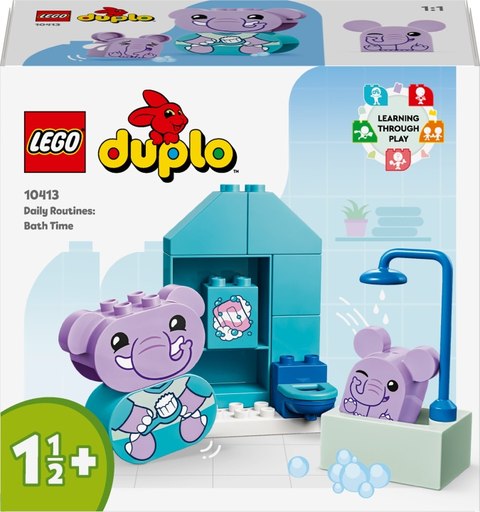 LEGO DUPLO My First 10413 - Päivätoimet: Kylpyhetki ryhmässä LELUT, TUOTTEET LAPSILLE JA VAUVOILLE / Leikkikalut, Askartelu &Pelit / Rakennuslelut / Lego @ TP E-commerce Nordic AB (C52254)