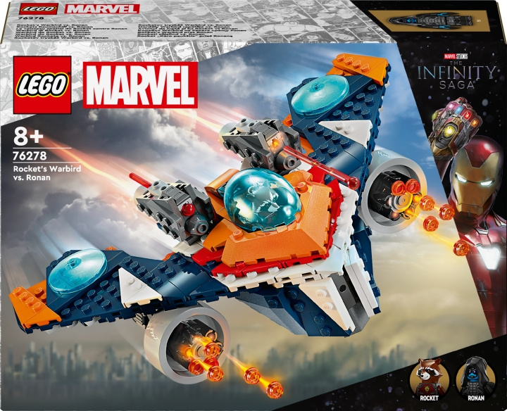 LEGO Super Heroes Marvel 76278 - Rocketin Warbird vastaan Ronan ryhmässä LELUT, TUOTTEET LAPSILLE JA VAUVOILLE / Leikkikalut, Askartelu &Pelit / Rakennuslelut / Lego @ TP E-commerce Nordic AB (C52257)