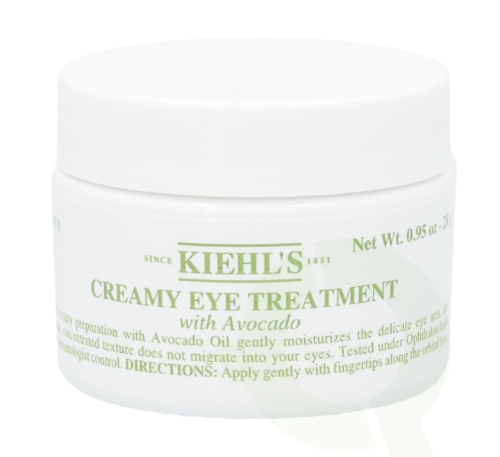 Kiehls Kiehl\'s Creamy Eye Treatment With Avocado 28 ml ryhmässä KAUNEUS JA TERVEYS / Ihonhoito / Kasvot / Silmät @ TP E-commerce Nordic AB (C52440)