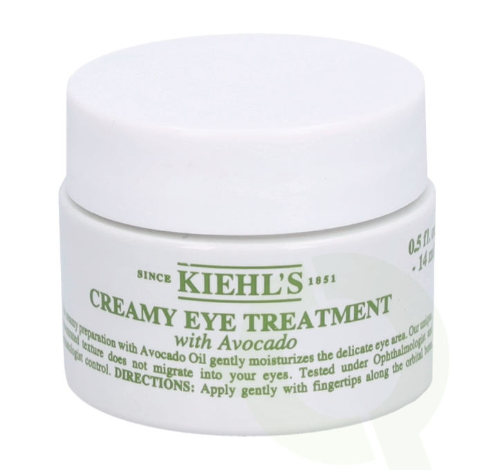 Kiehls Kiehl\'s Creamy Eye Treatment With Avocado carton @ 1 jar x 14 ml ryhmässä KAUNEUS JA TERVEYS / Ihonhoito / Kasvot / Silmät @ TP E-commerce Nordic AB (C52441)