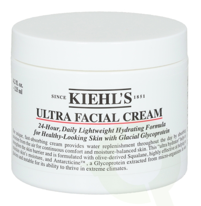 Kiehls Kiehl\'s 24-Hour Ultra Facial Cream 125 ml ryhmässä KAUNEUS JA TERVEYS / Ihonhoito / Kasvot / Päivävoide @ TP E-commerce Nordic AB (C52446)