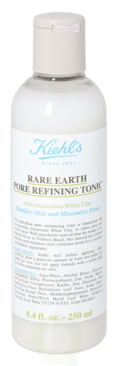 Kiehls Kiehl\'s Rare Earth Pore Refining Tonic 250 ml ryhmässä KAUNEUS JA TERVEYS / Ihonhoito / Kasvot / Puhdistus @ TP E-commerce Nordic AB (C52464)