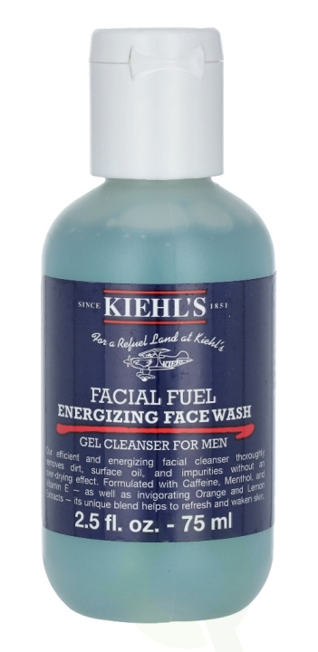 Kiehls Kiehl\'s Men Facial Fuel Energizing Face Wash 75 ml ryhmässä KAUNEUS JA TERVEYS / Ihonhoito / Kasvot / Puhdistus @ TP E-commerce Nordic AB (C52465)