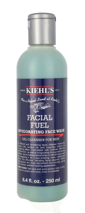 Kiehls Kiehl\'s Men Facial Fuel Energizing Face Wash 250 ml ryhmässä KAUNEUS JA TERVEYS / Ihonhoito / Kasvot / Puhdistus @ TP E-commerce Nordic AB (C52466)