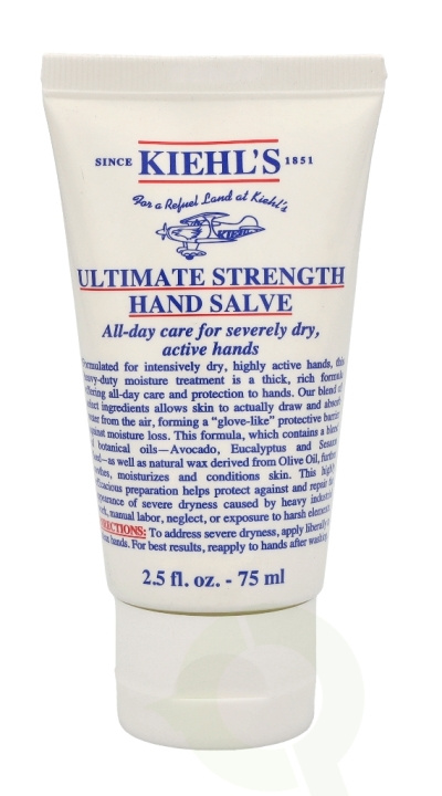 Kiehls Kiehl\'s Ultimate Strength Hand Salve 75 ml All-Day Café For Severely Dry , Active Hand ryhmässä KAUNEUS JA TERVEYS / Manikyyri/Pedikyyri / Käsirasva @ TP E-commerce Nordic AB (C52496)