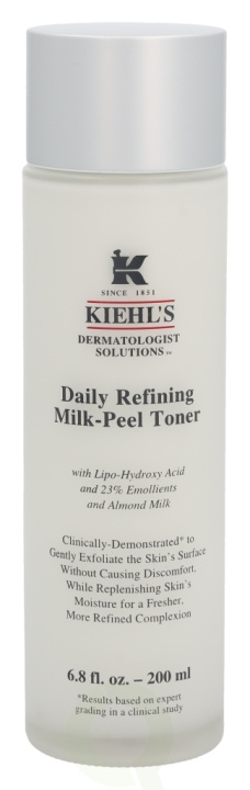 Kiehls Kiehl\'s Daily Refining Milk-Peel Toner 200 ml ryhmässä KAUNEUS JA TERVEYS / Ihonhoito / Kasvot / Kasvovesi ja Facemist @ TP E-commerce Nordic AB (C52506)