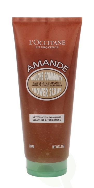 L\'Occitane Almond Shower Scrub 200 ml Cleansing & Exfoliating ryhmässä KAUNEUS JA TERVEYS / Ihonhoito / Kehon hoito / Kylpy- ja suihkugeelit @ TP E-commerce Nordic AB (C52518)