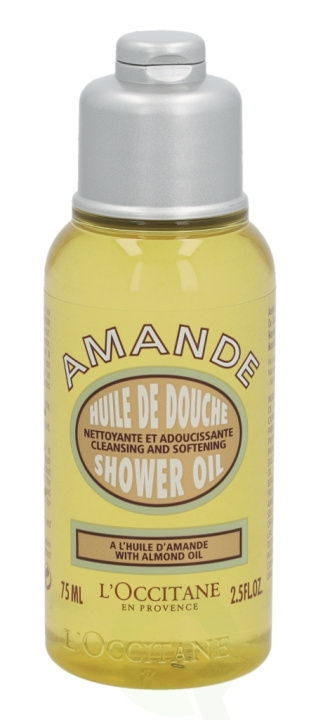 L\'Occitane Almond Shower Oil 75 ml Cleansing And Softening ryhmässä KAUNEUS JA TERVEYS / Ihonhoito / Kehon hoito / Kylpy- ja suihkugeelit @ TP E-commerce Nordic AB (C52554)