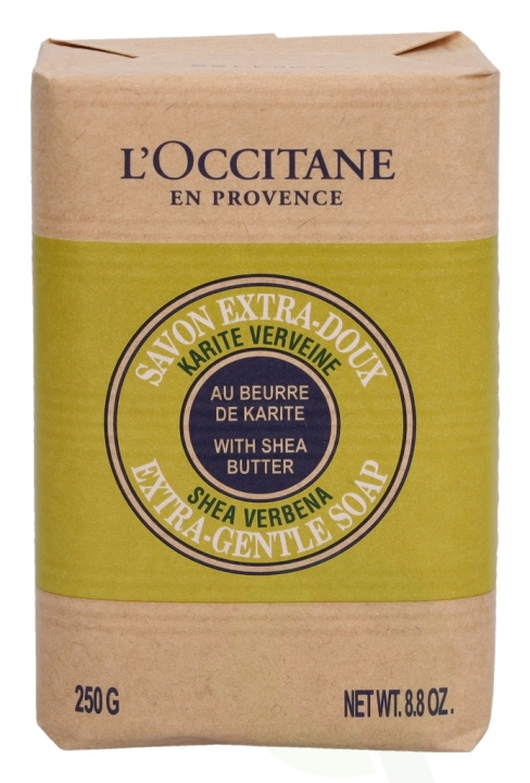 L\'Occitane Extra-Gentle Soap With Shea Butter 250 gr Shea Verbena ryhmässä KAUNEUS JA TERVEYS / Ihonhoito / Kehon hoito / Kylpy- ja suihkugeelit @ TP E-commerce Nordic AB (C52562)