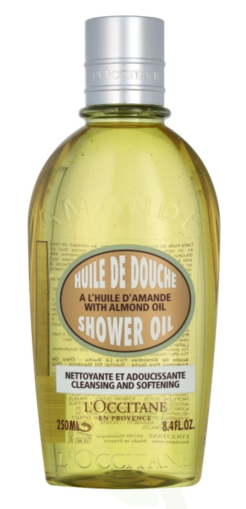 L\'Occitane Almond Cleansing & Softening Shower Oil 250 ml ryhmässä KAUNEUS JA TERVEYS / Ihonhoito / Kehon hoito / Kylpy- ja suihkugeelit @ TP E-commerce Nordic AB (C52567)