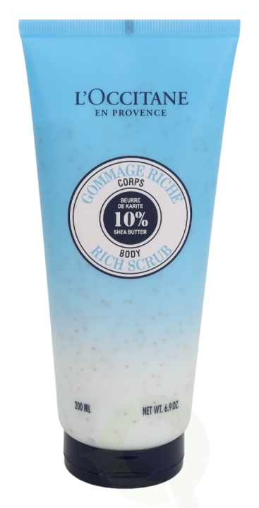 L\'Occitane Shea Butter Ultra Rich Body Scrub 200 ml ryhmässä KAUNEUS JA TERVEYS / Ihonhoito / Kehon hoito / Vartalovoide @ TP E-commerce Nordic AB (C52571)
