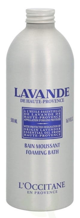 L\'Occitane Lavende Foaming Bath 500 ml With Protected Designation Of Origin Lavender Essential Oil From Haute-Provence ryhmässä KAUNEUS JA TERVEYS / Ihonhoito / Kehon hoito / Kylpy- ja suihkugeelit @ TP E-commerce Nordic AB (C52580)