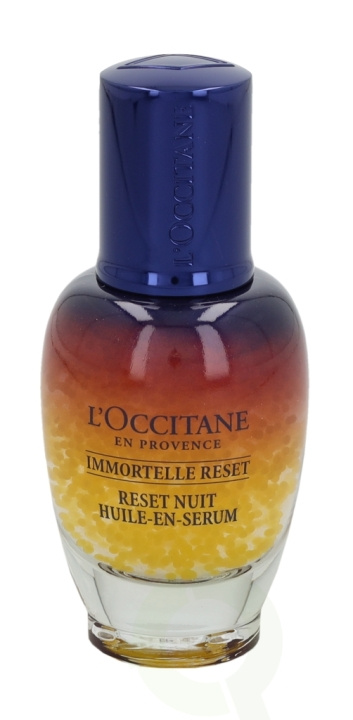 L\'Occitane Immortelle Reset Overnight Reset Oil-In-Serum 30 ml ryhmässä KAUNEUS JA TERVEYS / Ihonhoito / Kasvot / Seerumit iholle @ TP E-commerce Nordic AB (C52586)