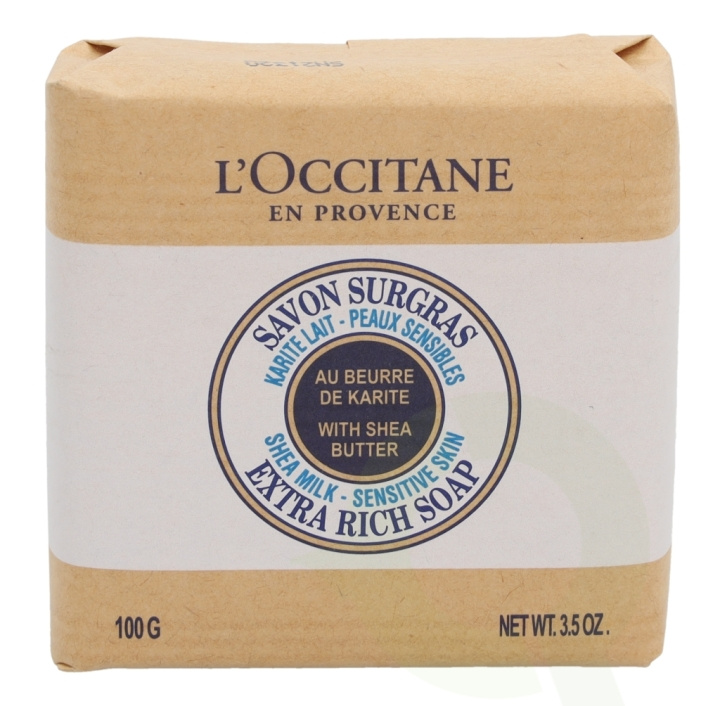 L\'Occitane Shea Milk Extra Rich Soap 100 gr ryhmässä KAUNEUS JA TERVEYS / Ihonhoito / Kehon hoito / Kylpy- ja suihkugeelit @ TP E-commerce Nordic AB (C52592)