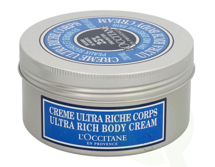 L\'Occitane Shea Ultra Rich Body Cream 200 ml Dry And Sensitive Skin ryhmässä KAUNEUS JA TERVEYS / Ihonhoito / Kehon hoito / Vartalovoide @ TP E-commerce Nordic AB (C52618)