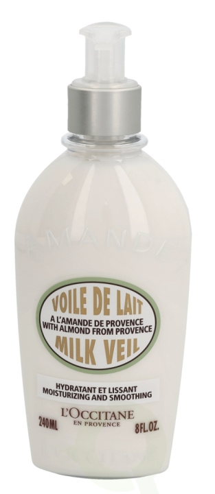 L\'Occitane Almond Milk Veil 240 ml ryhmässä KAUNEUS JA TERVEYS / Ihonhoito / Kehon hoito / Vartalovoide @ TP E-commerce Nordic AB (C52622)