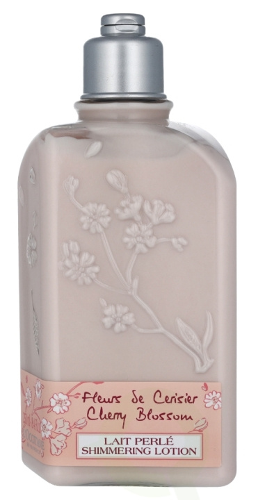L\'Occitane Cherry Blossom Shimmering Lotion 250 ml ryhmässä KAUNEUS JA TERVEYS / Ihonhoito / Kehon hoito / Vartalovoide @ TP E-commerce Nordic AB (C52631)