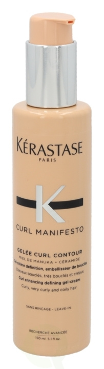 Kerastase Curl Manifesto Enhancing Defining Gel-Cream 150 ml ryhmässä KAUNEUS JA TERVEYS / Hiukset &Stailaus / Hiusten stailaus / Muotoiluvaahto @ TP E-commerce Nordic AB (C52676)