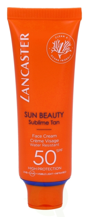 Lancaster Sun Beauty Comfort Touch Face Creamspf50 50 ml ryhmässä KAUNEUS JA TERVEYS / Ihonhoito / Rusketus / Aurinkosuoja @ TP E-commerce Nordic AB (C52689)