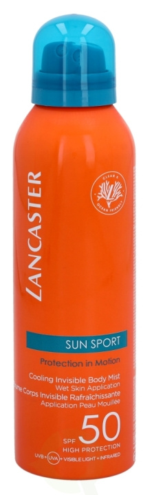 Lancaster Sun Sport Cooling Invisible Mist SPF50 200 ml ryhmässä KAUNEUS JA TERVEYS / Ihonhoito / Rusketus / Aurinkosuoja @ TP E-commerce Nordic AB (C52714)