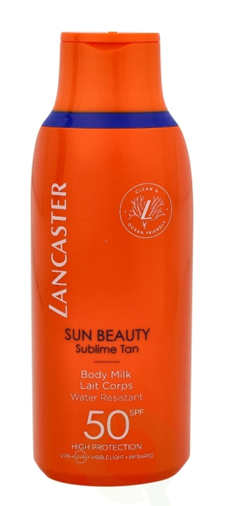 Lancaster Sun Beauty Comfort Milk SPF50 175 ml ryhmässä KAUNEUS JA TERVEYS / Ihonhoito / Rusketus / Aurinkosuoja @ TP E-commerce Nordic AB (C52717)