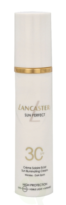 Lancaster Sun Perfect Illuminating Cream SPF30 50 ml ryhmässä KAUNEUS JA TERVEYS / Ihonhoito / Rusketus / Aurinkosuoja @ TP E-commerce Nordic AB (C52719)