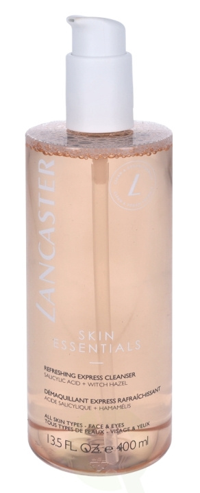 Lancaster Skin Essentials Express Cleanser 400 ml All Skin Types ryhmässä KAUNEUS JA TERVEYS / Ihonhoito / Kasvot / Puhdistus @ TP E-commerce Nordic AB (C52736)
