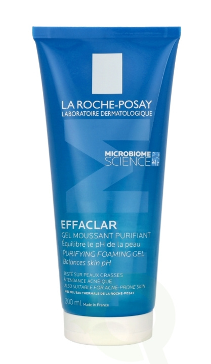 La Roche-Posay LRP Effaclar Purifying Foaming Gel 200 ml For Oily Sensitive Skin ryhmässä KAUNEUS JA TERVEYS / Ihonhoito / Kasvot / Puhdistus @ TP E-commerce Nordic AB (C52817)