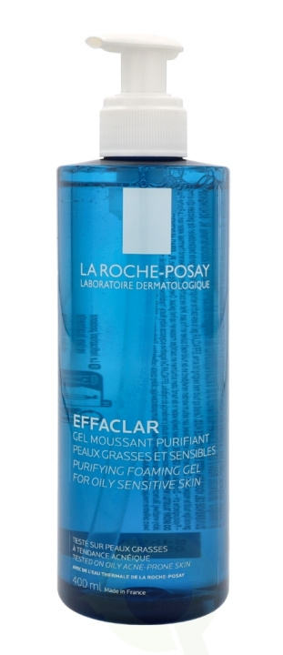La Roche-Posay LRP Effaclar Purifying Foaming Gel w/Pump 400 ml Oily Sensitive Skin ryhmässä KAUNEUS JA TERVEYS / Ihonhoito / Kasvot / Puhdistus @ TP E-commerce Nordic AB (C52826)