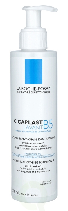 La Roche-Posay LRP Cicaplast Lavant B5 Purifying Soothing Foaming Gel 200 ml ryhmässä KAUNEUS JA TERVEYS / Ihonhoito / Kasvot / Puhdistus @ TP E-commerce Nordic AB (C52834)