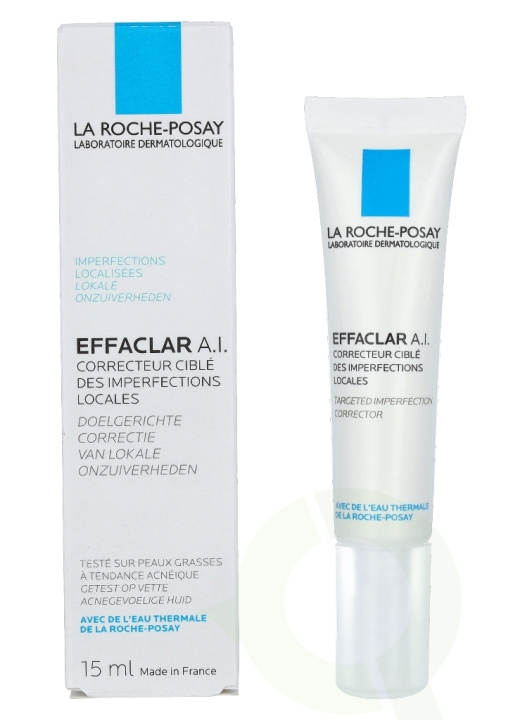 La Roche-Posay LRP Effaclar A.I. Targeted Imperfection Corrector 15 ml ryhmässä KAUNEUS JA TERVEYS / Ihonhoito / Kasvot / Päivävoide @ TP E-commerce Nordic AB (C52835)