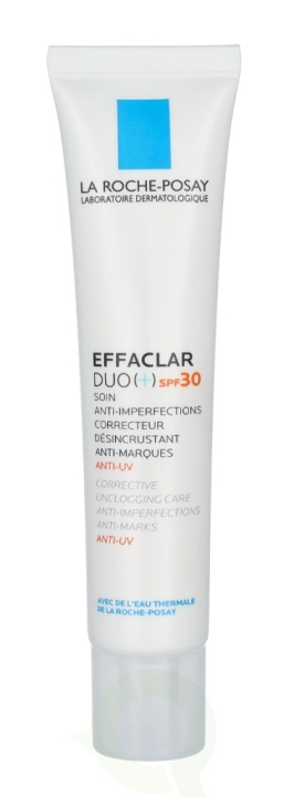 La Roche-Posay La Roche Effeclar Duo[+] Corrective Unclogging Care SPF30 40 ml Anti-Imperfections ryhmässä KAUNEUS JA TERVEYS / Ihonhoito / Kasvot / Kasvovoide @ TP E-commerce Nordic AB (C52869)