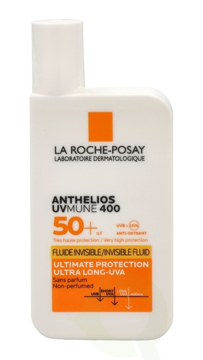 La Roche-Posay La Roche Anthelios Invisible Fluid SPF50+ 50 ml ryhmässä KAUNEUS JA TERVEYS / Ihonhoito / Rusketus / Aurinkosuoja @ TP E-commerce Nordic AB (C52874)