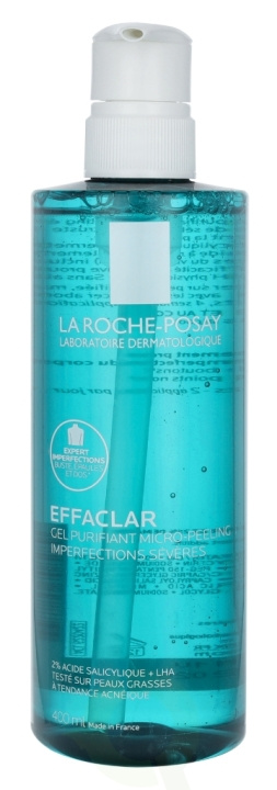 La Roche-Posay LRP Effaclar Micro-Peeling Purifying Gel 400 ml Face And Body ryhmässä KAUNEUS JA TERVEYS / Ihonhoito / Kasvot / Kuorinta @ TP E-commerce Nordic AB (C52885)