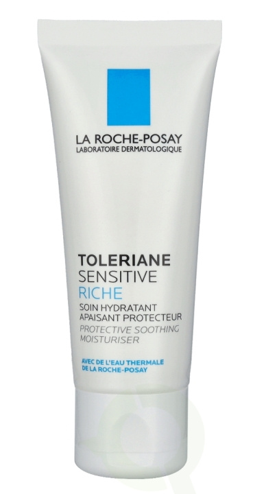 La Roche-Posay LRP Toleriane Sensitive Rich Cream 40 ml Alcohol Free ryhmässä KAUNEUS JA TERVEYS / Ihonhoito / Kasvot / Kasvovoide @ TP E-commerce Nordic AB (C52894)