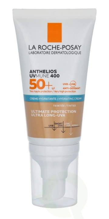 La Roche-Posay LRP Anthelios UVmune 400 Moisturizing Cream SPF50+ 50 ml ryhmässä KAUNEUS JA TERVEYS / Ihonhoito / Rusketus / Aurinkosuoja @ TP E-commerce Nordic AB (C52911)