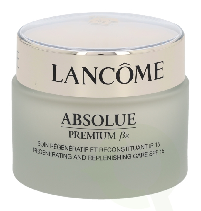 Lancome Absolue Premium BX Care SPF15 50 ml Regenerating And Replenishing ryhmässä KAUNEUS JA TERVEYS / Ihonhoito / Kasvot / Kasvovoide @ TP E-commerce Nordic AB (C52942)