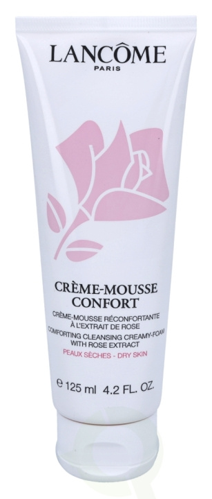 Lancome Creme-Mousse Confort Creamy Foam 125 ml Dry Skin ryhmässä KAUNEUS JA TERVEYS / Ihonhoito / Kasvot / Puhdistus @ TP E-commerce Nordic AB (C52961)