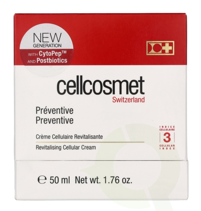 Cellcosmet Preventive Revitalising Cellular Cream 50 ml ryhmässä KAUNEUS JA TERVEYS / Ihonhoito / Kasvot / Anti-age-voide @ TP E-commerce Nordic AB (C53189)