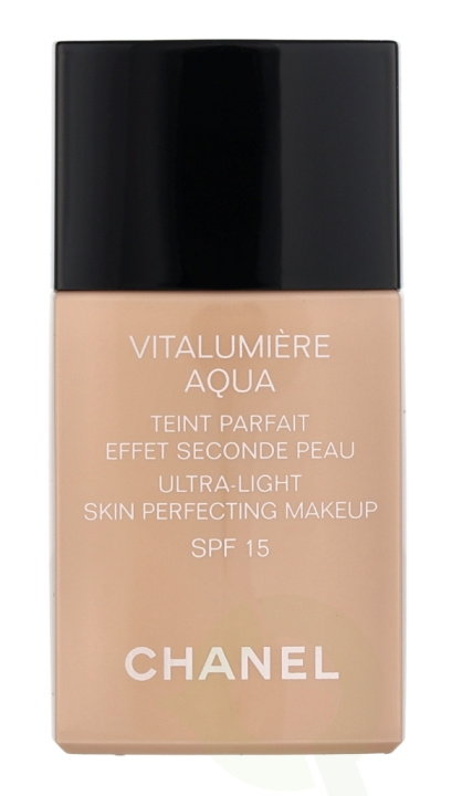 Chanel Vitalumiere Aqua Ultra-Light Makeup SPF15 30 ml #32 Beige Rose ryhmässä KAUNEUS JA TERVEYS / Meikit / Meikit Kasvot / Meikkivoide @ TP E-commerce Nordic AB (C53223)