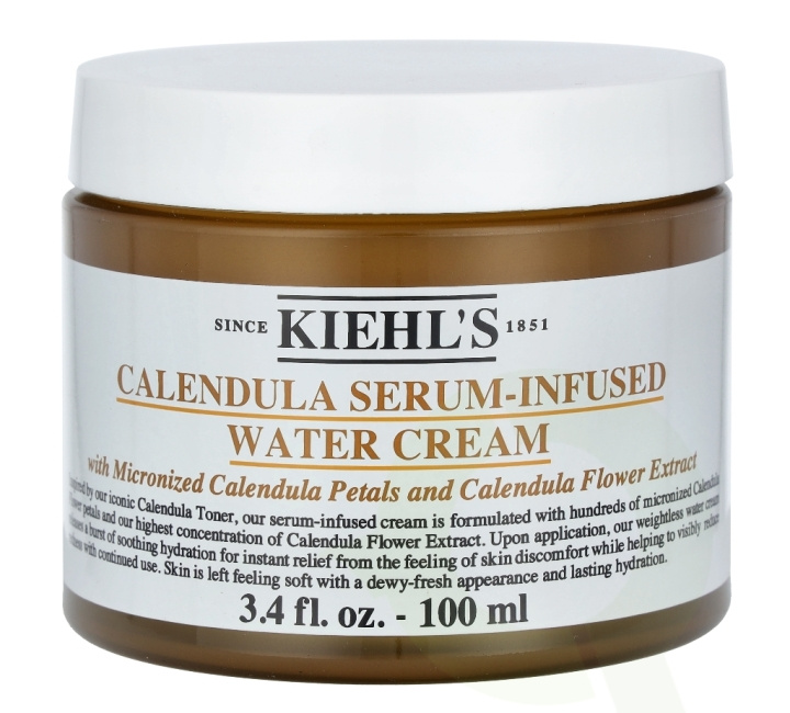 Kiehls Kiehl\'s Calendula Serum-Infused Water Cream 100 ml ryhmässä KAUNEUS JA TERVEYS / Ihonhoito / Kasvot / Päivävoide @ TP E-commerce Nordic AB (C53242)