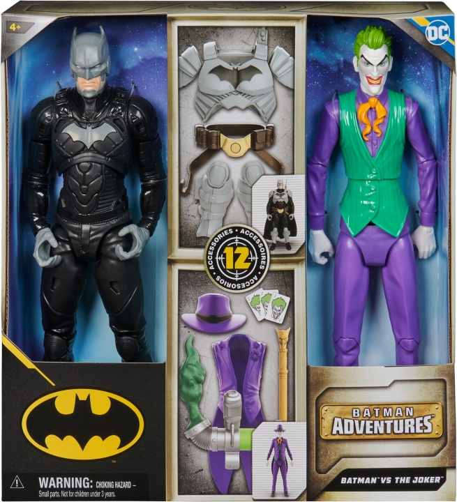 Batman & DC Universe Batman VS Jokeri - taistelupakkaus hahmosetti ryhmässä LELUT, TUOTTEET LAPSILLE JA VAUVOILLE / Leikkikalut, Askartelu &Pelit / Lelut @ TP E-commerce Nordic AB (C53391)